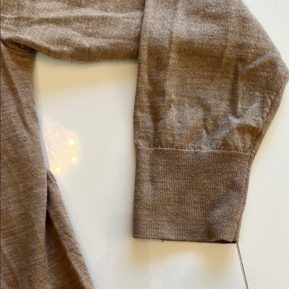 Banana Republic Brown Cardigan Merino Wool Sweater - Picture 4 of 8
